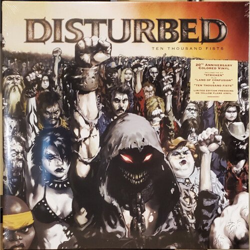 Виниловая пластинка Disturbed - Ten Thousand Fists Yellow 2LP 7550₽
