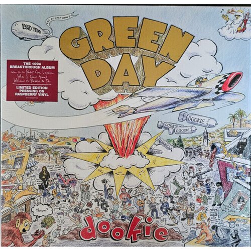 Виниловая пластинка Green Day - Dookie Raspberry LP 5150₽