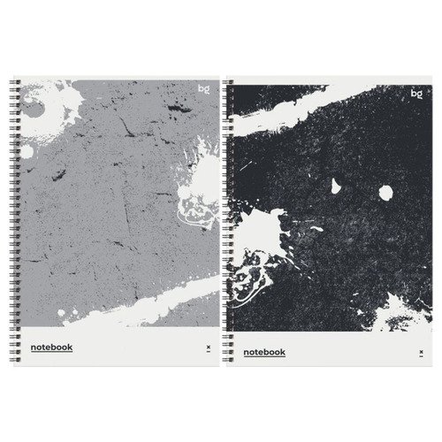 Тетрадь 96л А4 клетка на гребне BG Лофт матовая ламинация 310₽