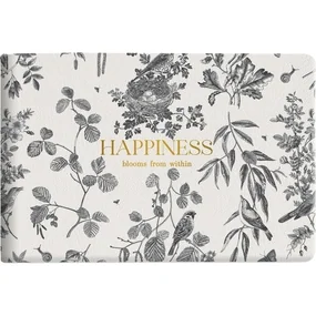 Еженедельник, датированный 2026, Infolio, 160x105мм, 128стр, мягкий переплет, Happiness, black