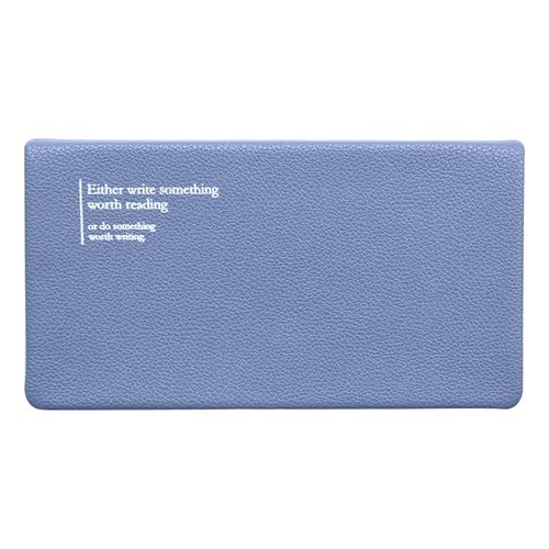 Еженедельник, датированный 2026, Infolio, 160x90мм, 128стр, Prague, grey-blue