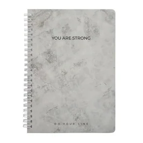 Планер ежедневник недатированный DoYourLine Мрамор, А5, 166 страниц