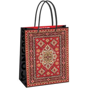 Пакет подарочный 18х23х10см Meshu Carpet