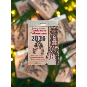 Календарь 2026 Страдающее Средневековье