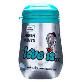Конфеты Love is освежающие со вкусом мяты 45г
