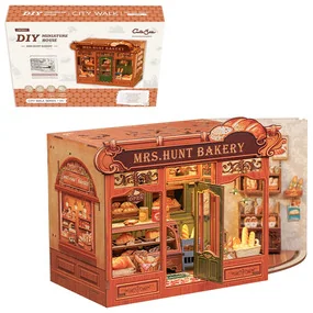 Конструктор сборный интерьерный СuteBee Пекарня Миссис Хант, 216 деталей
