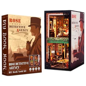 Конструктор сборный интерьерный СuteBee Детективное агентство Роуз Роуд, 322 деталей