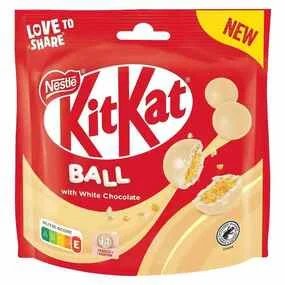 Kit Kat Шарики Ball в белом шоколаде 140г