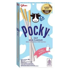 Pocky Палочки бисквитные Milk со вкусом молока 39г
