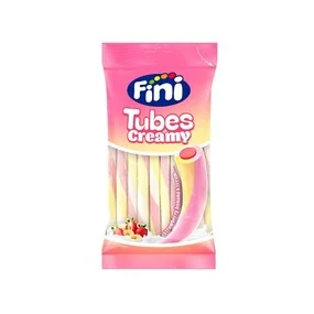 Мармелад жевательный FINI Палочки Йогурт, клубника, банан 80г