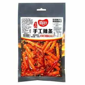 Мясо острое соевое XI QIA - ПАЛОЧКИ ручной работы с кунжутом 68г