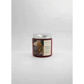 Свеча ароматическая Иван Царевич и Василиса Премудрая в бордовом стекле, 120 мл