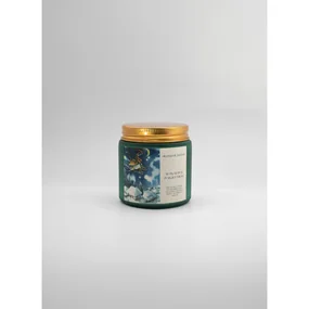 Свеча ароматическая Ночь перед Рождеством в изумрудном стекле, 120 мл