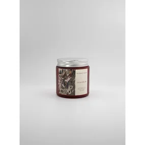 Свеча ароматическая Гуси-лебеди в бордовом стекле, 120 мл