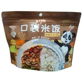 Рис быстрого приготовления Kouda Mifan со вкусом тушеной свинины в тайваньском стиле 155г
