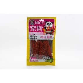 Снеки острые мучные Dangjia латяо со вкусом говяжьего стейка 76г 