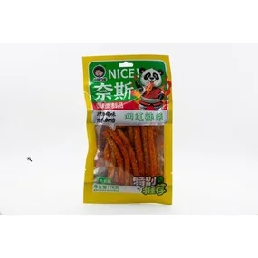 Снеки острые мучные Dangjia латяо со вкусом грудинки барбекю 76г