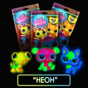 Игрушка-фигурка Littlest Pet Shop Неон, в ассортименте