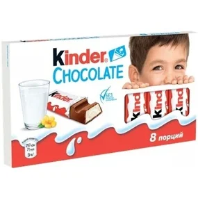 Шоколад Kinder молочный Chocolate 100г