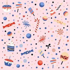 Бумага для подарков, Be Smart, 70х100 см, Bang, розовый