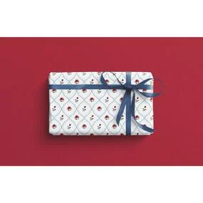 Бумага упаковочная БУММАГИЯ Обои с розами