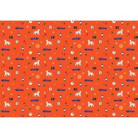 Бумага упаковочная БУММАГИЯ Mens world