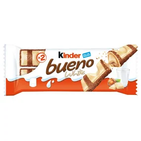 Батончик шоколадный Kinder Bueno White 39г
