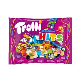 Жевательный мармелад Trolli The Original Hits хиты вкусов в мини упаковках, 200 г