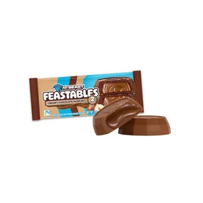 Капсы шоколадные Feastables Mr. Beast Hazelnut Cups Фундук, 40г