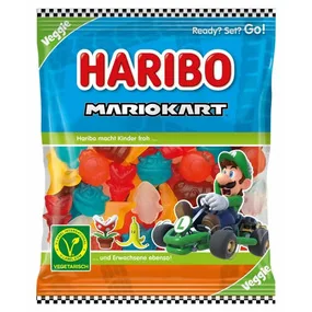 Мармелад кислый жевательный Haribo Limited Mario Kart Veggie 160г