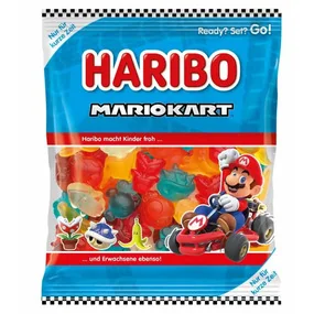 Мармелад кислый жевательный Haribo Limited Mario Kart 160г
