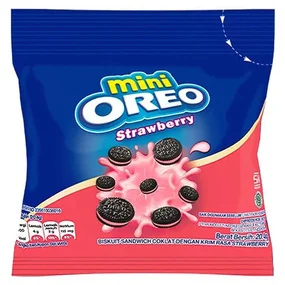 Печенье Oreo Mini Strawberry, 20,4 гр