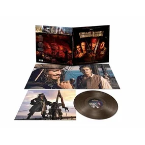 OST - Pirates Of The Caribbean: Curse Of The Black Pearl & Dead Man's Chest (Klaus Badelt & Hans Zimmer) (Black Ice)  LP