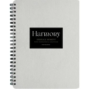 Тетрадь общая Be Smart Harmony, 156 х 207 мм, 80 листов, точка, мягкий переплет, спираль, айвори рамка