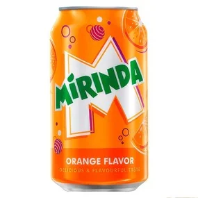 Напиток газированный Mirinda Orange со вкусом апельсина 330мл