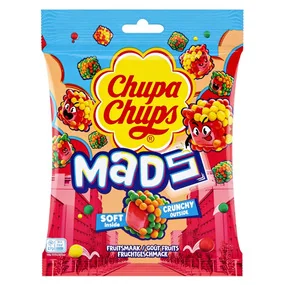 Мармелад жевательный Chupa chups Mads Fruits 115г