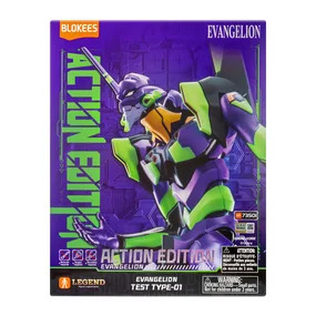 Фигурка-констуктор ЕVA-01 Edition, Blokees Neon Genesis Evangelion