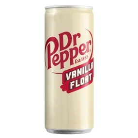 Напиток газированный Dr. Pepper Vanilla Float  Ванилла Флот 330мл тонкая банка
