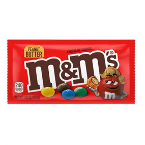 Драже шоколадное M&M's Peanut Butter Арахисовое масло 46,2г
