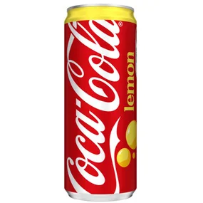 Напиток газированный Coca-Cola Lemon - Лимон тонкая банка, 330мл