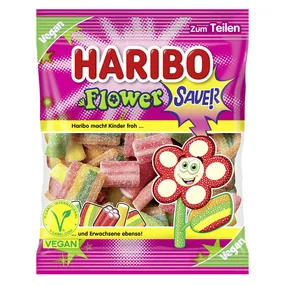 Мармелад Haribo Flower Sauer Limited с кислым вкусом 160г